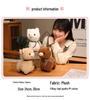 Adorable Alpaca Faux Fur Plush Sheep Zodiac Ornament Doll