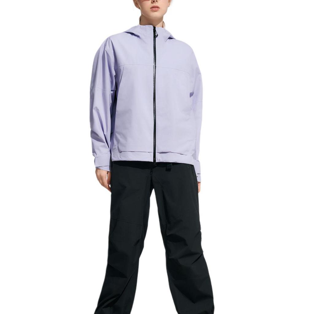 Men's Jacket FILA Windbreaker Jacket Unisex Soft Matte Purple