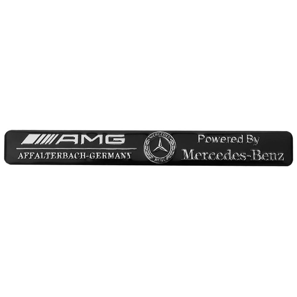 

3D Aluminum Car Sticker Body Tail Trunk Decoration Decal Auto Modification Accessories for Mercedes Benz AMG A E C G M R S Class