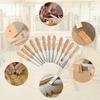Woodworking Chisel Includes Professional Ideal for Beginners and for and Comes In a Wooden Box Blades Before 12-Piece Set, Chisels,