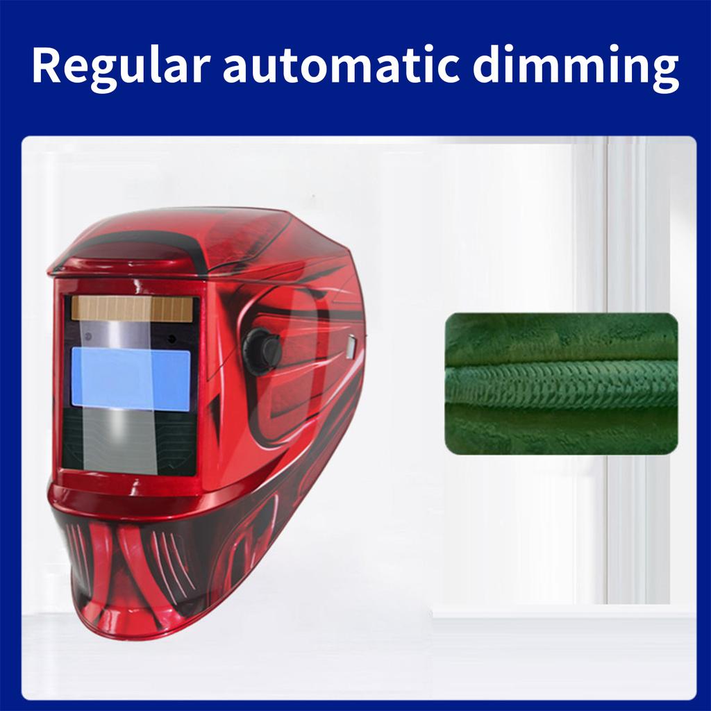 Solarbetriebene selbstabdunkelnde Schweißhelme zum Augenschutz mit Echtfarbtechnologie und leichtem Design