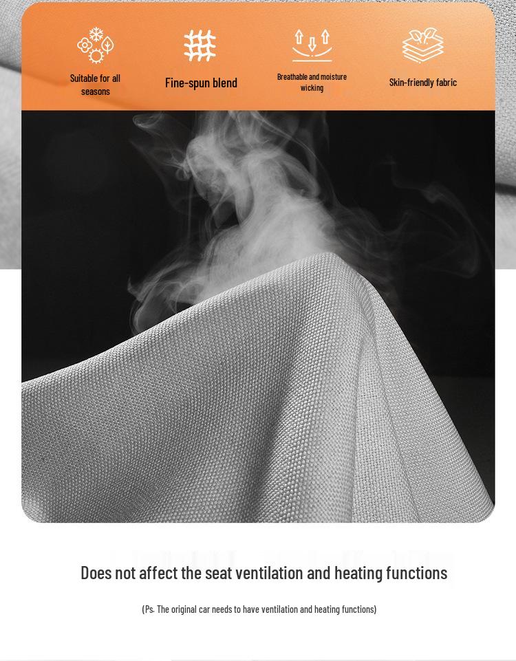 9th Gen All-Season Fabric Car Seat Covers for 2024 Toyota Camry, Full Coverage