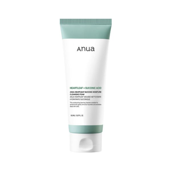 ANUA Heartleaf Succinic Moisture Cleansing Foam 150ml