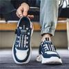 Men's Korean Rotating Buckle Fashion Casual Sports Shoes Four Season Soft Soled Non Slip Outdoor