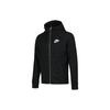 Nike Nsw Av Letter Logo Printed Sports Casual Zip Jacket Men jackets Black AQ8392-010