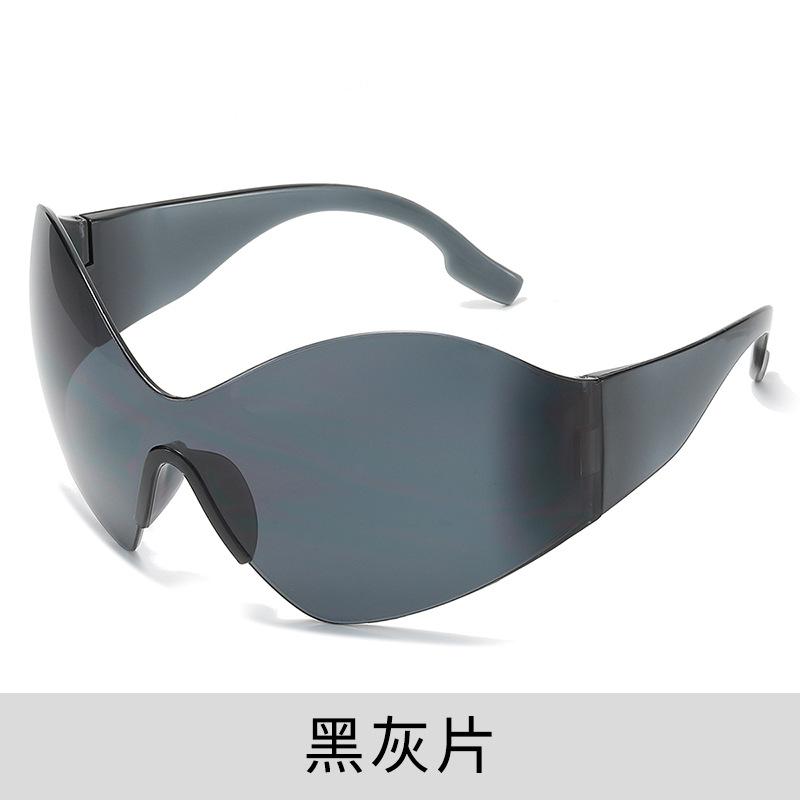 New Y2K Borderless Men Sunglasses Women's Fashion Street Shoot Sun Glasses Men's Cycling Driving Eyewear UV400