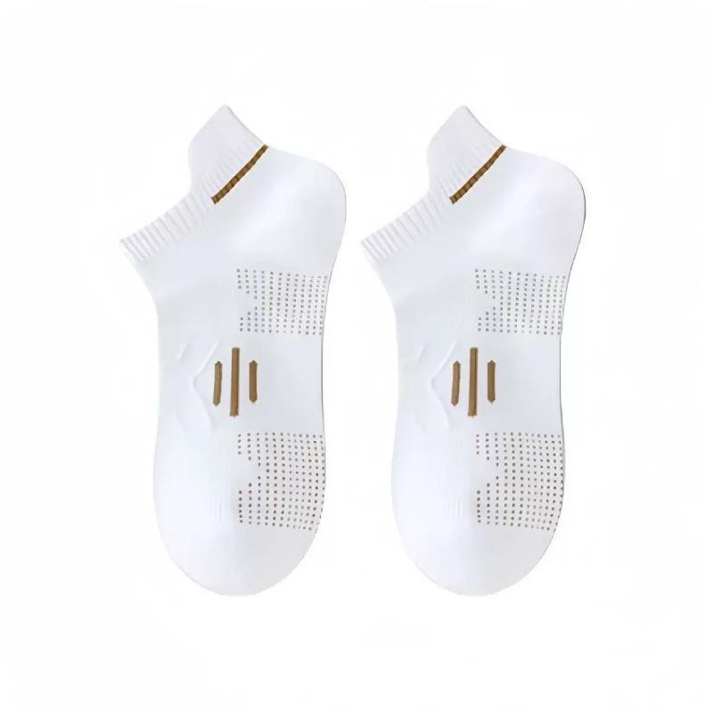 Men's and Women's Sports Anti-odor Socks, Sweat-absorbing and Moisture-absorbing Super Breathable Mesh Ear-lifting Short Socks, Summer Thin Style