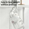 5-color desk hooks, office table edge bag hanger, no-drill removable mounting hooks