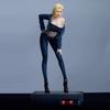 42cm Dragon Ball Z Android 18 Figure Pink Butterfly Android 18 Lazuli Action Figure Anime GK Statue Collectible Model Toy Gifts