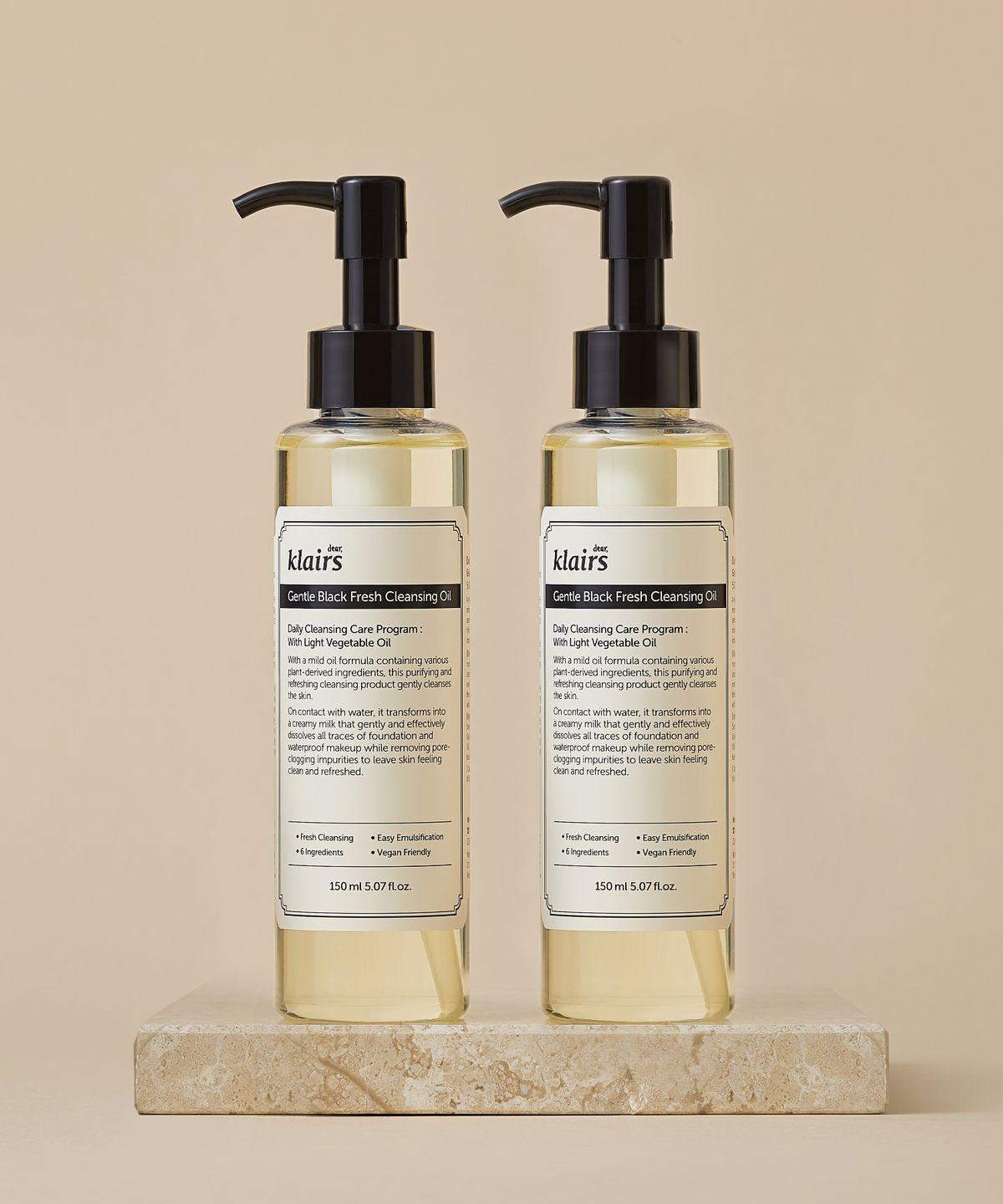 [2PACK] Gentle Black Fresh Cleansing Oil 150ml
