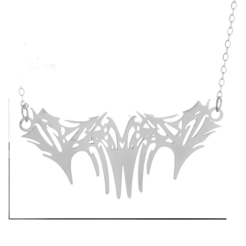 New Accessories Stainless Steel Necklace English Letters Non Fading Pendant Jewelry Street Men and Women