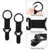 Outdoor Tragbarer Reisehutclip Clip-On Anti-Verlust Huthalter Hände Frei Aufbewahrungshaken für Reise auf Tasche