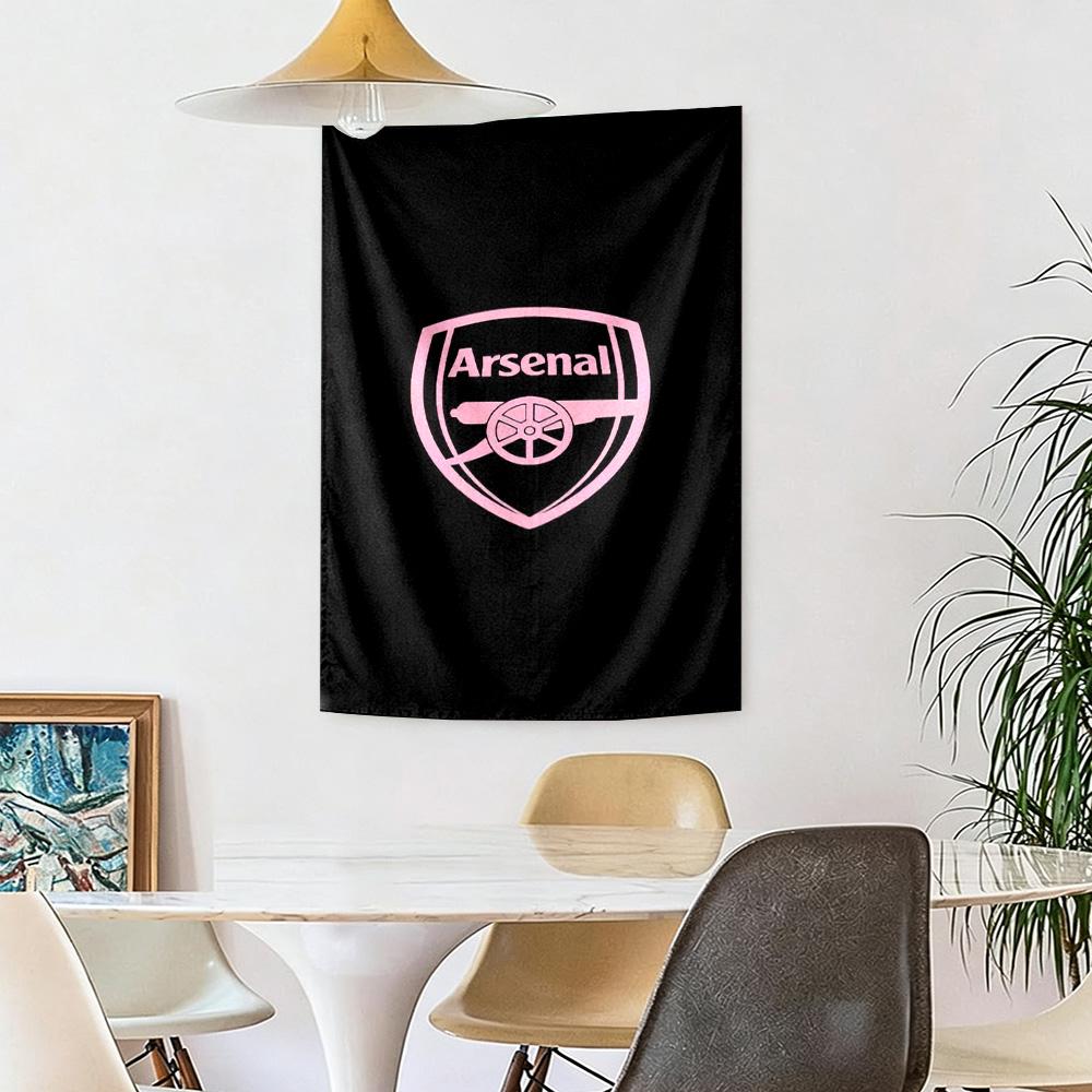 Arsenal Wall Decor Tapestry Art For Pet Memorial Birthdaywedding Party Backdrop Family Gift