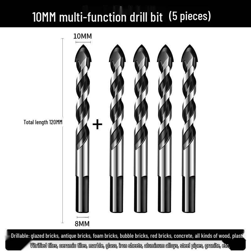 6mm Triangle Drill Bit for Tile, Concrete, Glass, and Cement