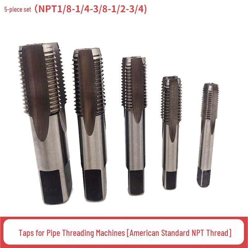 ZH-209 HSS NPT Pipe Thread Machine Tap Set