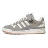 adidas Forum Low Charcoal Solid Grey Gum Unisex Sneakers Cream-White FZ6253