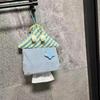 Star House Tissue Organizer With Velvet Material For Home Kitchen And Bathroom Use
