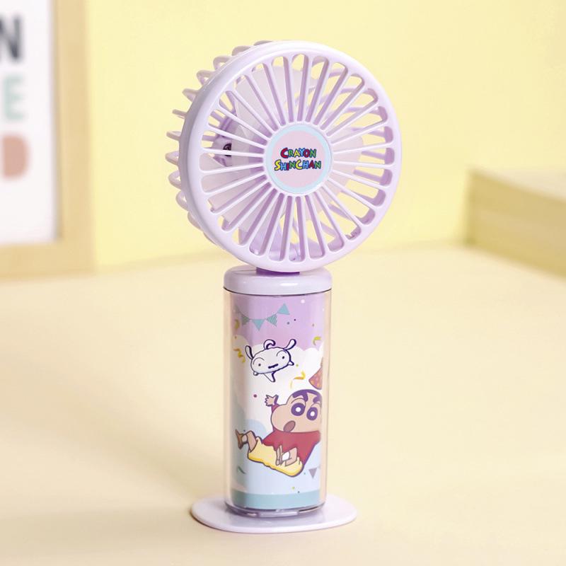 Crayon Shin-chan USB Rechargeable Mini Handheld Desktop Fan 76x47x163 mm