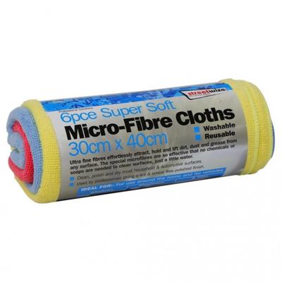 Microfibre Towels (Pack of 6)