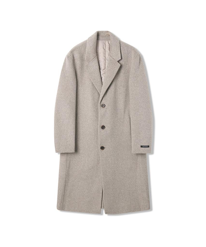 Adhoc Men'S Single Three-Button Handmade Coat (M-Beige) (Haahc1A)