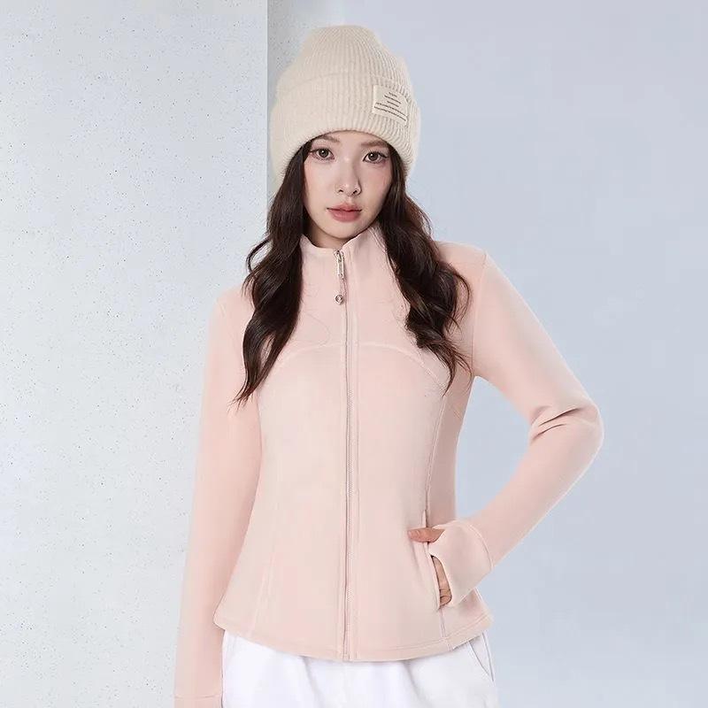 slim-fitting and thin Austrian fleece top women's inner fleece jacket windbreaker sweater jacket