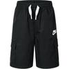Comfortable Casual Versatile Shorts Kids Bottoms Black HQ7932-010