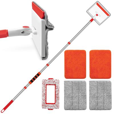 JEHONN Limpeza de Banheira Comprimento Ajustável 112cm Mop de Chão Escova para Limpeza e Terraços Escova, - 142cm, 4 em 1 Banheiros, Banheiras, Paredes, Chãos,