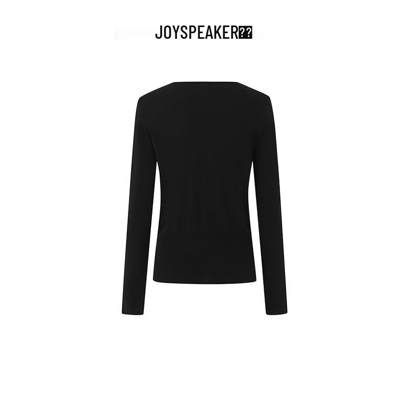 JOY SPEAKER Women's Long Sleeve Lace V-Neck Knit Sweater