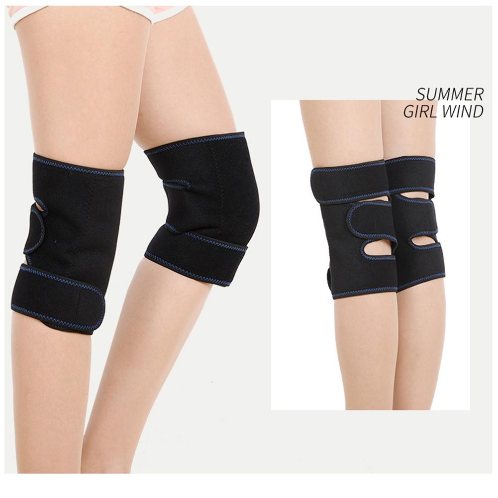 1 para magnetycznych nakolanników samonagrzewająca podkładka stabilizator kolana wsparcie magnetyczne nakolanniki samonagrzewająca podkładka