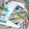 1.5cm Washi Tapes DIY Van Gogh Painting Paper Masking Tape Decorative Adhesive Tapes Scrapbooking Stickers DIY Decorative Label
