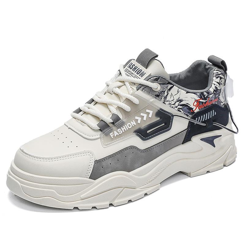 Nye Vår Herresko Trendy Fritidssko Student Løping Sportssko Herre Koreansk Stil Mote Pappa Sko