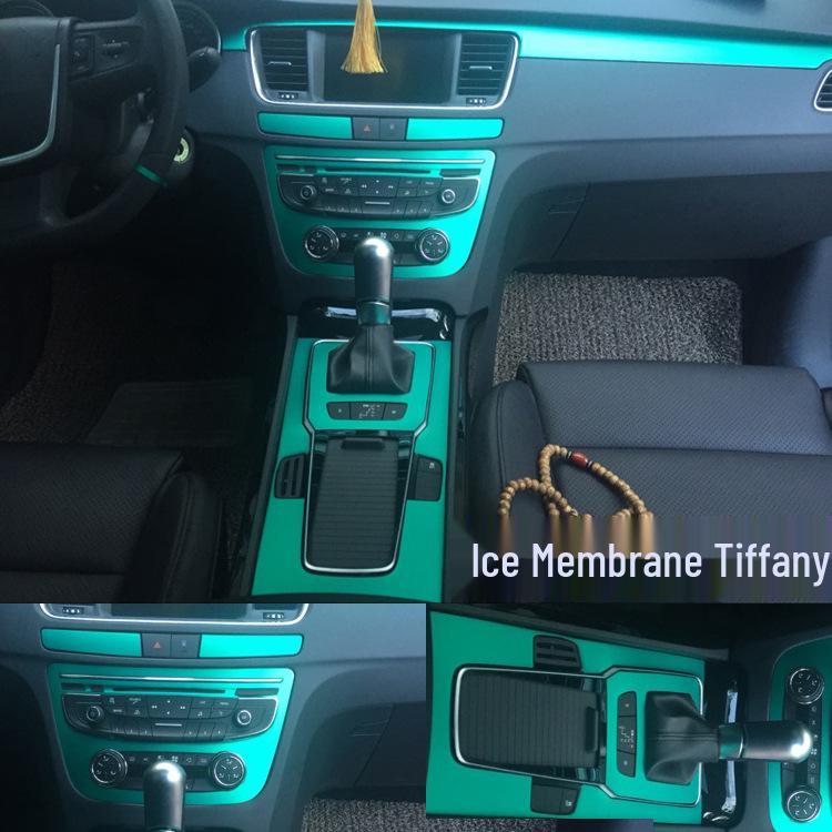 Peugeot 508 (11-18) Carbon Fiber Interior Console Wrap & Shift Lever Decoration