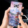 Pink Sunset Mountain Phone Case Cover  for Xiaomi Poco F7 Ultra F6 F5 F4 F3 X6 X5 X4 X3 NFC C51 C55 M4 GT 5G Soft TPU Shell Bags
