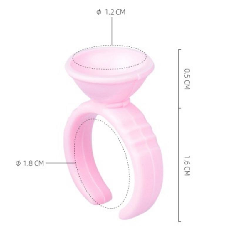 100Pcs Disposable Tattoo Ink Caps Pink Tattoo Ring Ink Cup For Tattoo Needle Supplies Accessorie Makeup Tattoo Tools