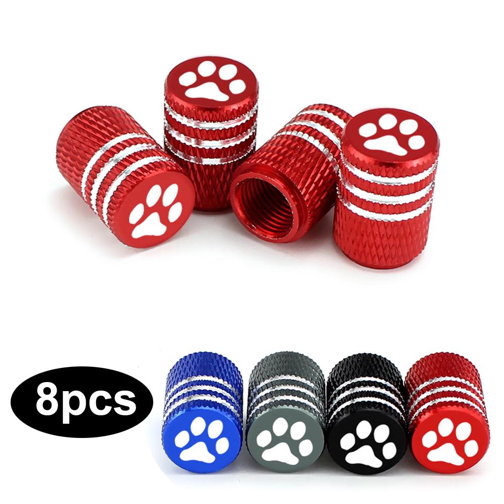 

8 шт./2 компл. автомобиля, грузовика, мотоцикла, велосипеда, шины воздушного клапана, колпачки, алюминиевые колпачки для шин с медвежьей лапой