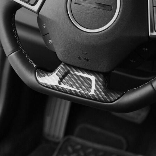 For Camaro Accessories Steering Wheel Trim Decor Cover for Chevrolet Camaro 17+