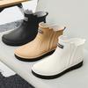 Men's Outdoor Fashion Low Cut Anti Slip Waterproof Shoes Rain Boots