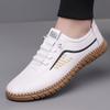 Fashion Big Size Fashion Casual Soft Leather Shoes for Men Solid Color Light Driving Shoes Male Spring Autumn New Designer Shoe Man