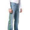 Previous Season Web Trim Embellished Straight Jeans 544674-XDADR-4206