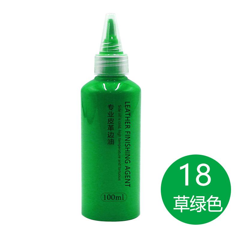 100ml Matte Lederkantenversiegelungsöl Kältebeständig Hochtemperaturbeständig Verhindert Feuchtigkeitsaufnahme und Verformung des Leders