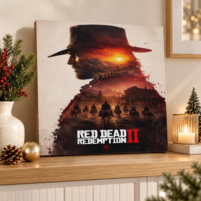Red Dead Redemption Arthur Morgan Diamond Painting Kit 5D Full Drill DIY Diamond Mosaic Wall Art Home Decor