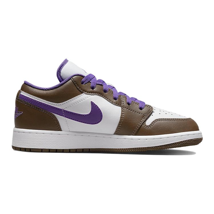 Air Jordan 1 Low GS Palomino Wild Berry White 553560-215