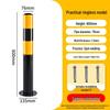 Reflective Anti-Collision Car Stopper Steel Warning Post