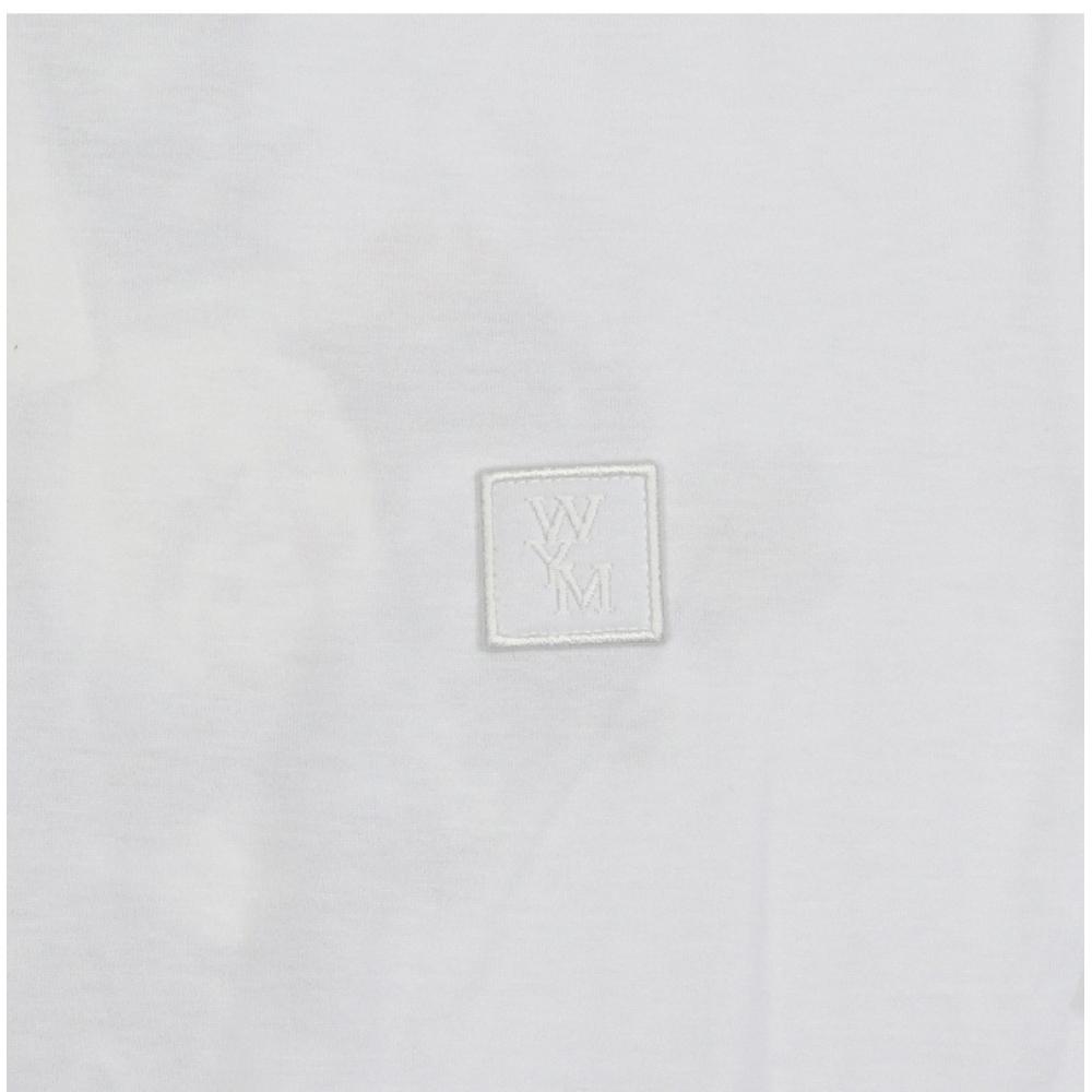 Wooyoungmi Women S T ShirT Flower Back Logo m253TS06