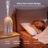 Aromatherapy Essential Oil Diffuser Hollow Out Design 7 Color LED Night Light Humidifier With Auto Shut-Off & Quiet for Sleep