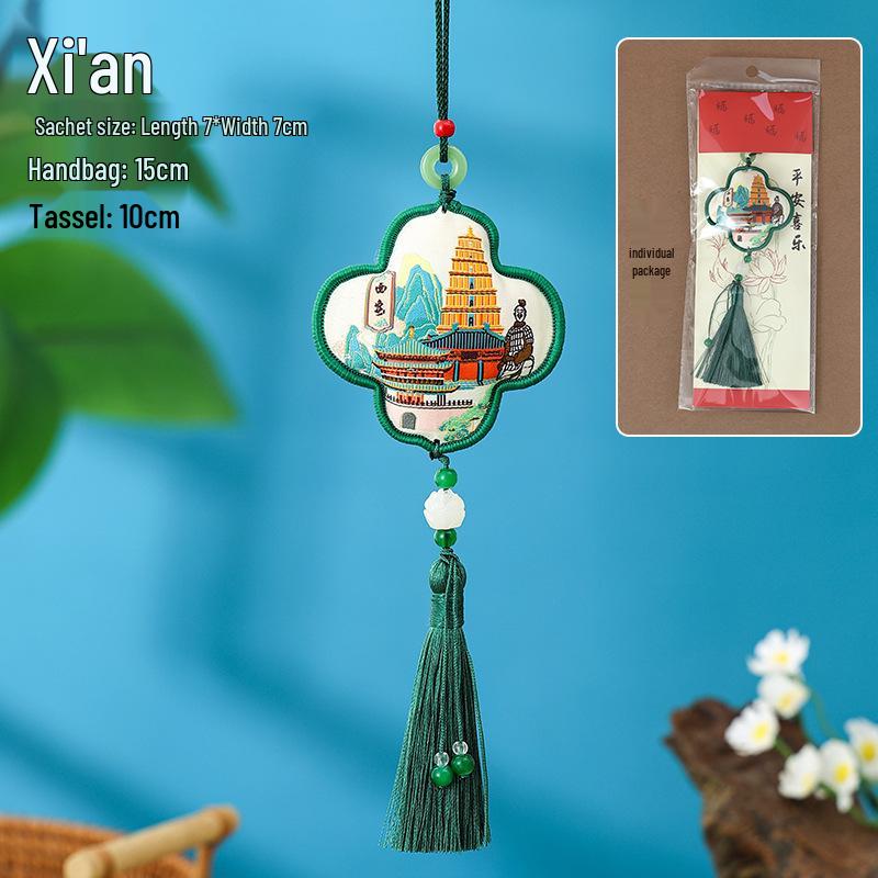 Dragon Boat Festival Mugwort Sachet Pendant - Cultural Creative Tassel Souvenir