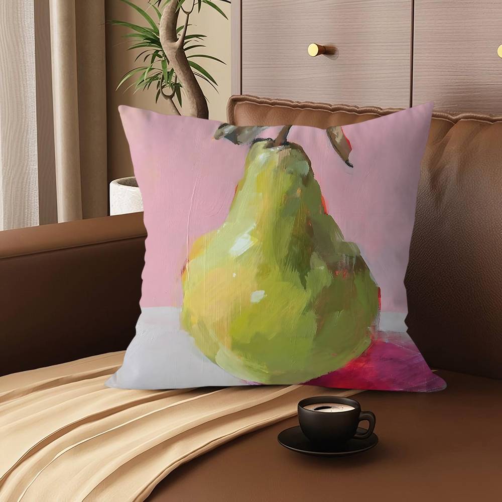 Fruit Pattern Cartoon Pillowcase Toon Gift Cushion Cover Bedroom Home Sofa Chair Seat Decor Pillow Case