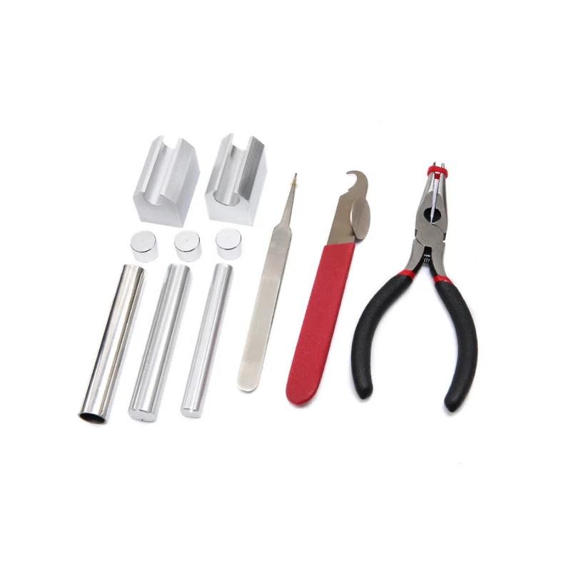 12 In 1 HUK Lock Disassembly Tool Locksmith Tools Kit Remove Lock Repairing Pick Set