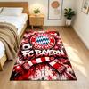 Bayern Munich Football Club Portable Floor Mat Soft Plush Water-resistant & Washable Kitchen & Bathroom Use Cute Cartoon Pattern Holiday Home Gift