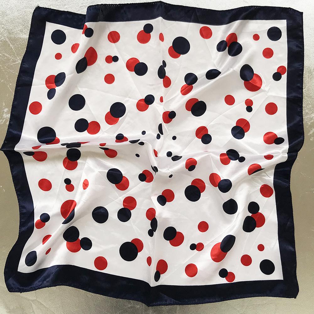 Gift-Giving Bags, Korean Jewelry, Satin Imitation Silk, Small Square Scarf, Silk Scarf, Hand Scarf, Headscarf, Medium Square Scarf Manufacturer